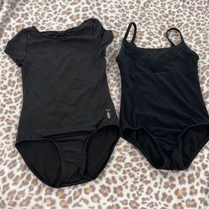TWO girls leotards, 7/8